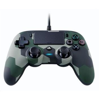 Nacon Wired Compact Controller PS4 – zelená kamufláž (3499550382556)