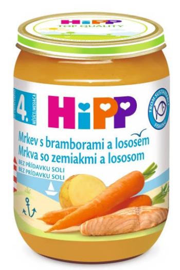 HIPP Mrkva so zemiakmi a lososom 190 g