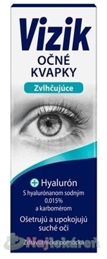 VIZIK, Zvlhčujúce očné kvapky, 10 ml