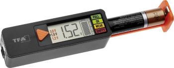 TFA Dostmann skušačka batérií a akumulátorov Batterietester BatteryCheck Rozsah merania (skúšačka batérií) 1,2 V, 1,5 V,