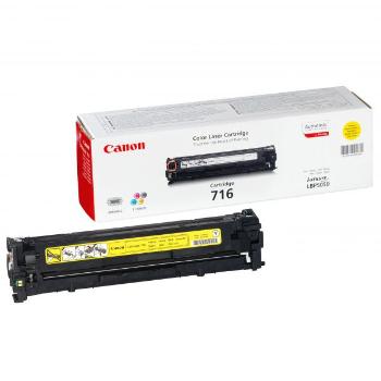 Canon originál toner CRG716, yellow, 1500str., 1977B002, Canon LBP-5050, 5050n, MF-8050, O