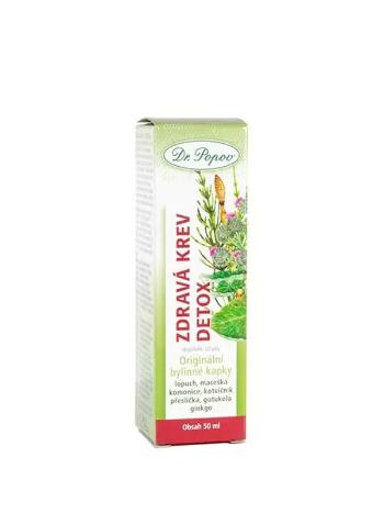 Zdravá krv detox - bylinné kvapky DR. POPOV 50 ml