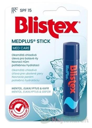 Blistex MEDPLUS STICK SPF 15 balzam na pery, tyčinka 4,25 g