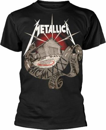 Metallica Tričko 40th Anniversary Garage Black XL