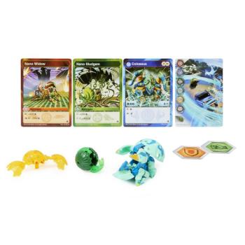 SPIN MASTER BAKUGAN TROJBALENIE S TRUE METAL FIGURKOU S4