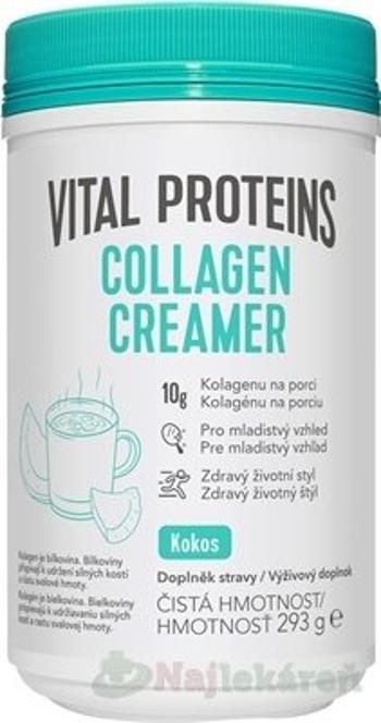 VITAL PROTEINS COLLAGEN CREAMER Kokos sušené kokosové mlieko obohatené o kolagén 293 g