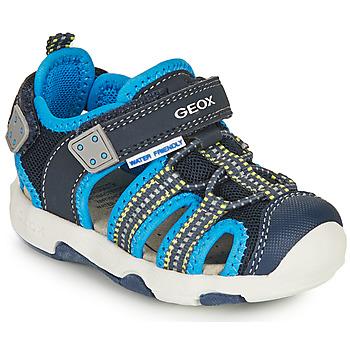 Geox  Športové sandále SANDAL MULTY BOY  Modrá