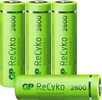 GP Batteries ReCyko+ HR06 tužkový akumulátor typu AA  Ni-MH 2600 mAh 1.2 V 4 ks