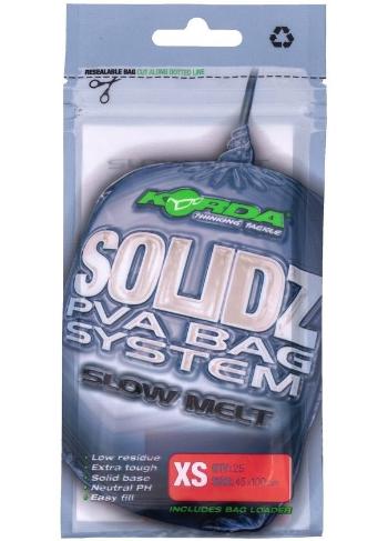 Korda pva vrecko solidz slow melt pva bags - xs