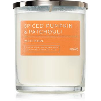 Bath & Body Works Spiced Pumpkin & Patchouli vonná sviečka 227 g