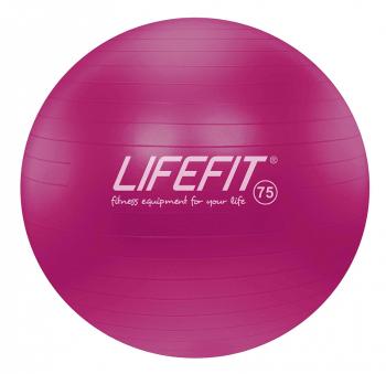 Gymnastický míč LIFEFIT® ANTI-BURST 75 cm, bordó