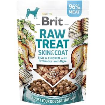 Brit Raw Treat Skin & Coat Freeze-dried treat and topper Fish & Chicken 40 g (8595602564446)