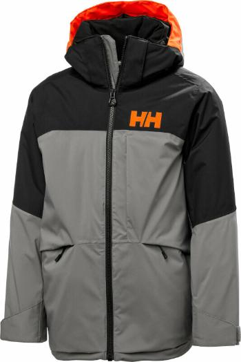 Helly Hansen Juniors Summit Ski Jacket Concrete 164/14 Lyžiarska bunda