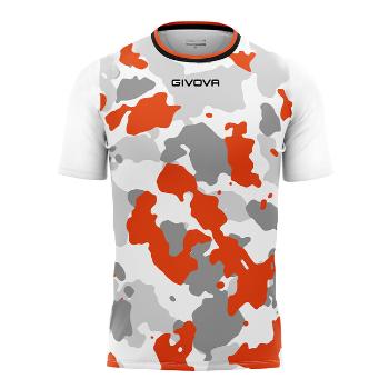 SHIRT ARMY INTERLOCK BIANCO/ARANCIO Tg. XL