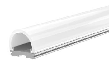 LED Solution Hliníkový profil pre LED pásiky TUBE Vyberte variantu a délku: Profil + Nacvakávací opálový kryt 1m 09213_09106