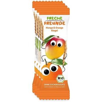 Freche Freunde BIO Ovocná tyčinka – Mango a pomaranč 4× 23 g (4260249144347)