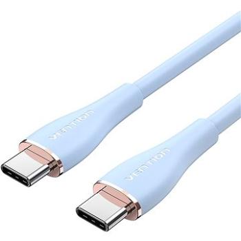 Vention USB-C 2.0 Silicone Durable 5A Cable 1 m Light Blue Silicone Type (TAWSF)