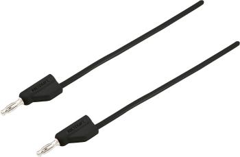 VOLTCRAFT MSB-300 merací kábel [lamelový zástrčka 4 mm - lamelový zástrčka 4 mm] 5.00 m čierna 1 ks