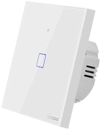 Sonoff Wi-Fi, FSK 433 MHz nástenný spínač   T1EU1C-TX
