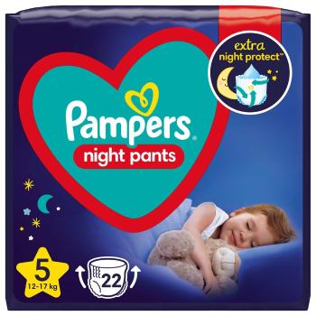 PAMPERS Night Pants Veľkosť 5, 22 ks, 12-17  kg