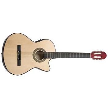 SHUMEE Folková akustická gitara s výrezom a ekvalizérom (70136)