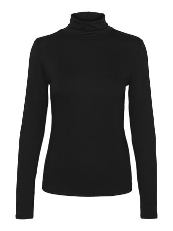 Vero Moda Dámske tričko VMALBERTE Tight Fit 10293803 Black XS