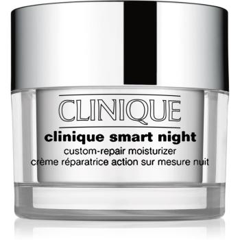 Clinique Smart Night™ Custom-Repair Moisturizer hydratačný nočný krém proti vráskam pre suchú až veľmi suchú pleť 50 ml