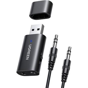 UGREEN USB 2.0 to 3.5 mm Bluetooth Transmitter/Receiver Adapter with Audio Cable (60300)