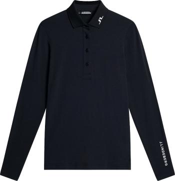 J.Lindeberg Flor Long Sleeve Navy Melange M Polo košeľa