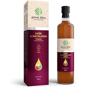 GREEN IDEA Kašeľ a prechladnutie premium 500 ml (60369)