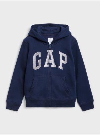 Modrá dievčenská mikina GAP Logo