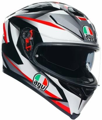 AGV K-5 S Plasma White/Black/Red XL Prilba