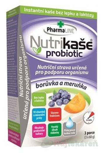 Nutrikaša probiotic - čučoriedka a marhuľa 3x60 g