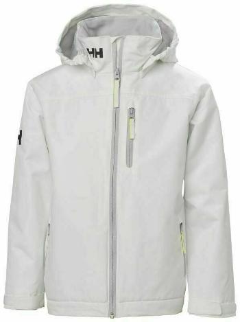 Helly Hansen Jr Crew Midlayer Jacket White 176/16