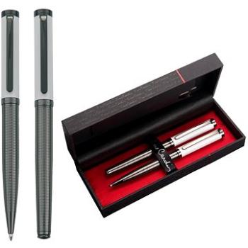 PIERRE CARDIN MARIGNY súprava guličkové pero + roller, biela (B0400800IP3)