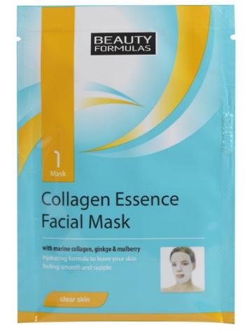 BeautyFormulas Beauty Formulas Kolagénová maska ​​na tvár