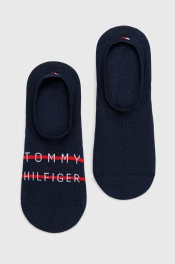 Ponožky Tommy Hilfiger 2-pak pánske, tmavomodrá farba