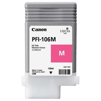 CANON PFI-106 M - originálna cartridge, purpurová, 130ml