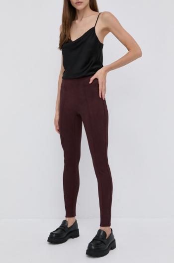 Nohavice Spanx dámske, hnedá farba, jednofarebné