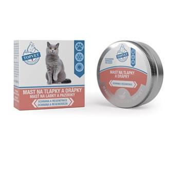 Topvet Masť na labky a pazúriky pre mačky 30 ml (8595643610515)