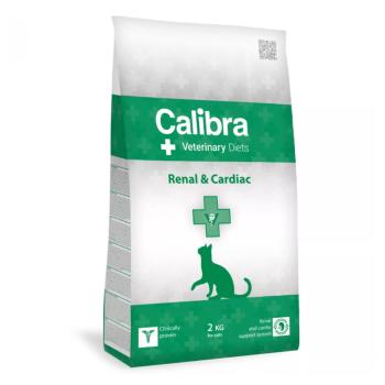 CALIBRA Veterinary Diets Renal & Cardiac granuly pre mačky 2 kg