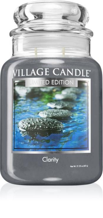 Village Candle Vonná sviečka v skle - Clarity - Jasná myseľ, veľká
