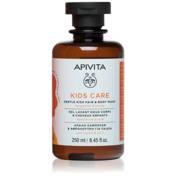 Apivita Kids Tangerine & Honey šampón a sprchový gél 2 v 1 pre deti 250 ml