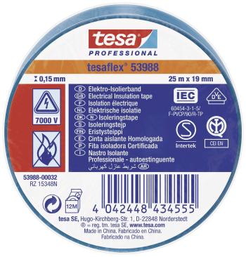 tesa tesaflex IEC 53988-00032-00 izolačná páska  modrá (d x š) 25 m x 19 mm 1 ks