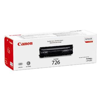 CANON CRG726 BK - originálny toner, čierny, 2100 strán