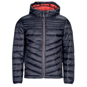 Jack & Jones  JJEFLY PUFFER HOOD  Bundy Námornícka modrá