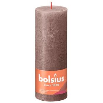 BOLSIUS rustikálna stĺpová taupe 190 × 68 mm (8717847149497)