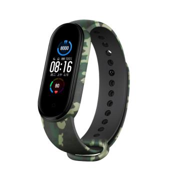 Náhradný remienok pre Xiaomi Mi Band 6 / Mi Band 5 - Maskáčová KP15242