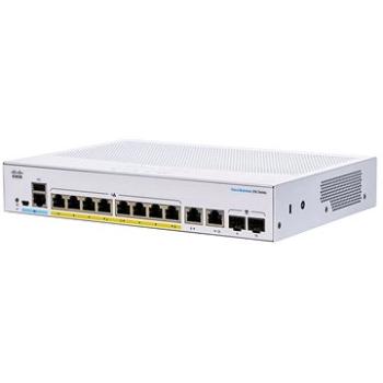 CISCO CBS250 Smart 8-port GE, PoE, Ext PS, 2× 1 G Combo (CBS250-8P-E-2G-EU)