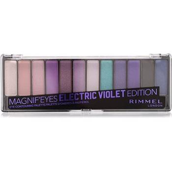 RIMMEL LONDON MagnifEyes Eyeshadow Palette 008 Electric Violet 14,16 g (3614227182486)